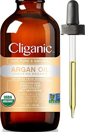 Aceite De Argan Cliganic Organico 100% Puro 120 Ml
