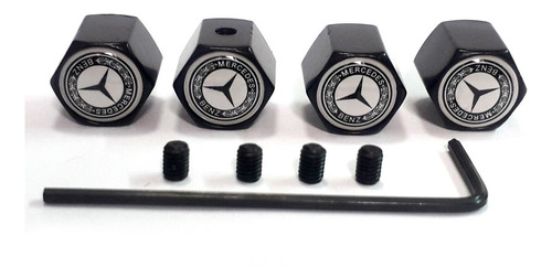 Tapones Valvula Aire Antirrobo Compatible Con Mercedes Benz 