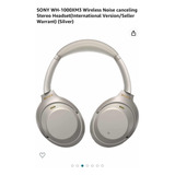 Audífonos Sony Wh-1000xm3 Wireless Noise Canceling-seminuevo