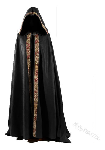 Capa Medieval Con Capucha Para Mujer Y Hombre, Vampire Wizar