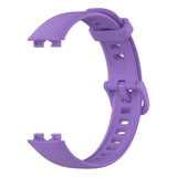 Pulsera De Silicona De Repuesto Para Huawei Band 8, Color Lila