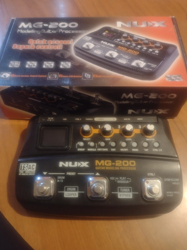 Pedalera Multiefecto Nux Mg-200