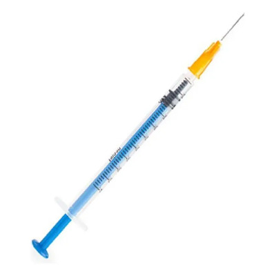Jeringa Tuberculina Con Aguja Neojet 1ml 15x5 Pack X 5 U | Envío gratis