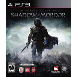 Shadow Of Mordor Nuevo Fisico Sellado Ps3