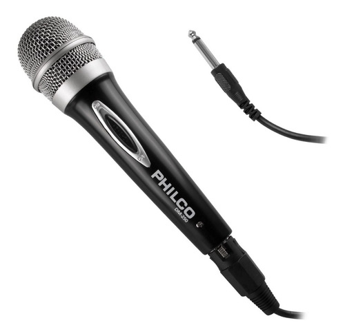 Microfono Alambrico Philco Unidireccional Karaoke/promoferta