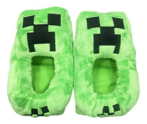 Zapatillas De Algodón For Niños De Minecraft Zapatos De A