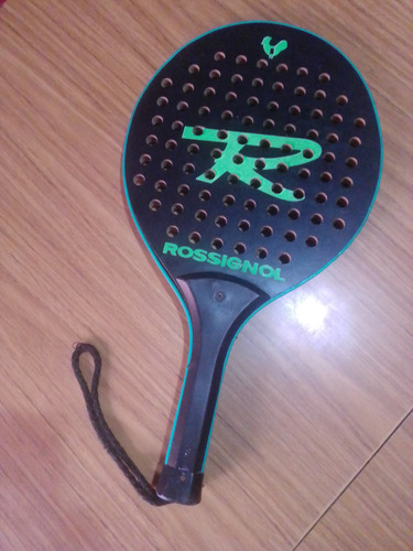 Paleta De Padel De Madera Marca Rossignol