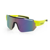 Óculos Esportivo Proteção Uv400 Kaus Verde Limão Alma Genius
