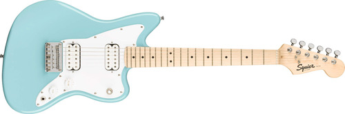 Squier Mini Jazzmaster - Guitarra Eléctrica, Azul Daphne, .