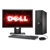 Desktop + Monitor Dell Core I5 8 Geração Ddr4 8gb Ssd 240gb