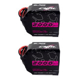 Cnhl 6s Lipo Battery Mah 22.2v 100c Batería Suave Con Cone.