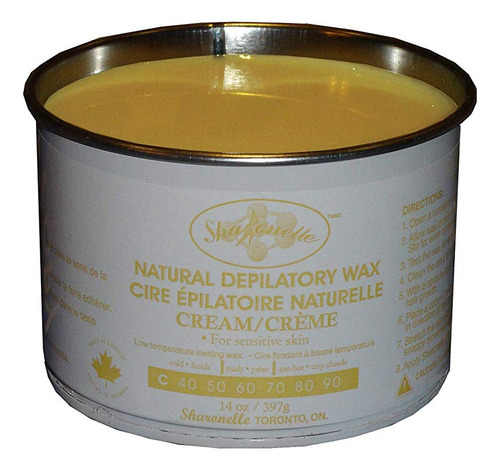 Sharonelle Crema Natural Cera Suave Para Piel Sensible En 14