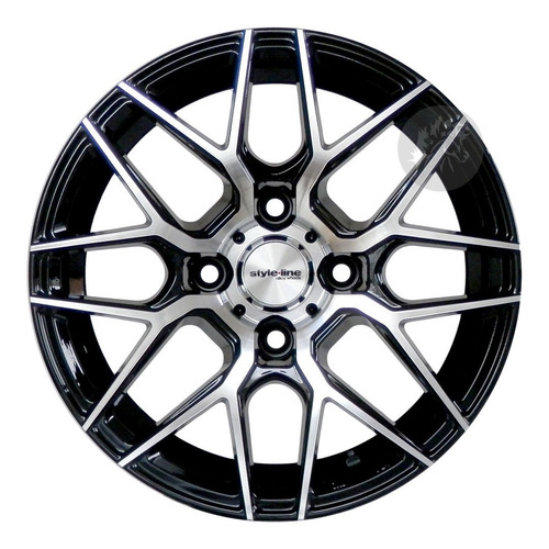 Llanta Aleacion Deportiva Style Line Rodado 15 Ford Peugeot