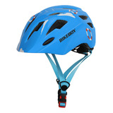 Casco Infantil De Bicicleta Ventilado De Seguridad Con Luz T