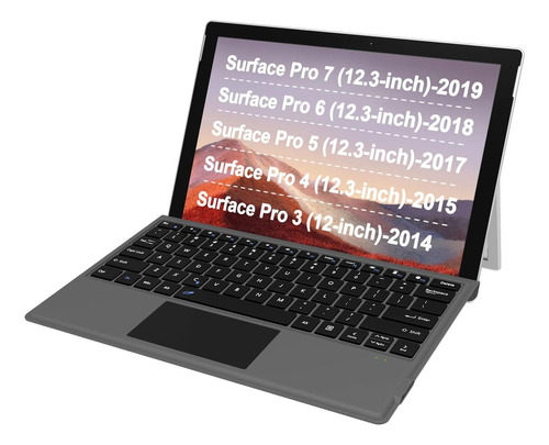 Arteck P/ Microsoft Surface Pro Type Cover,teclado Bluetooth