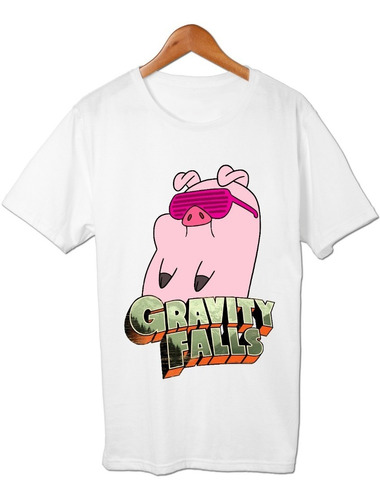 Gravity Falls Cerdo Waddles Pato Remera Friki Tu Eres #4