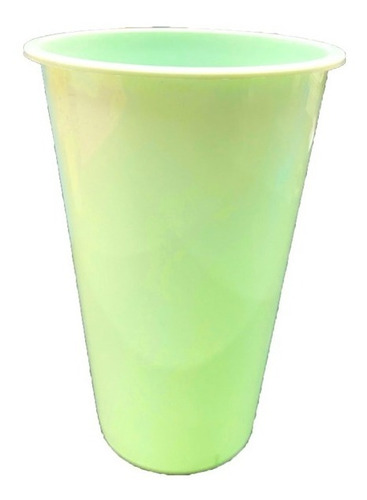 Vasos De Plástico Flexible Reusable 500cc Transparentes X10