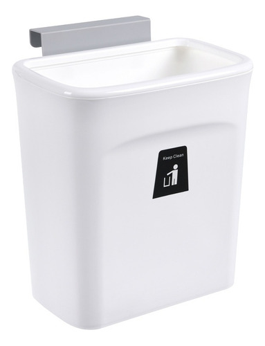 Tacho Basura Cesto Residuo Colgar Baño Cocina Organizador 9l