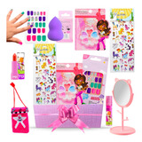 Kit Maquiagem Infantil Acessórios Batom Gloss Espelho Sombra