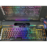 Teclado Corsair K95 Platinum Xt Rgb Sped Us Ler Desscrição