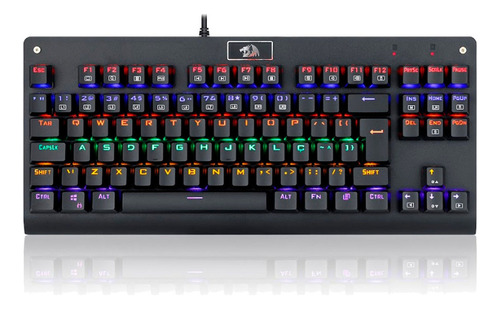 Teclado Gamer Redragon Dark Avenger,rainbow - K568r(pt-blue)