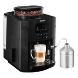 Cafetera Krups Milano Ea815070 Super Automática Negra Expreso 120v