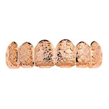 Grills Para Dientes - Nugget Grillz 14k Chapado En Oro Rosa 