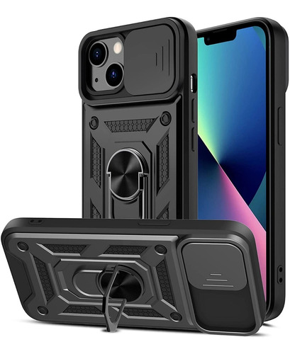 Funda Para iPhone Uso Rudo Con Doble Proteccion De Camara