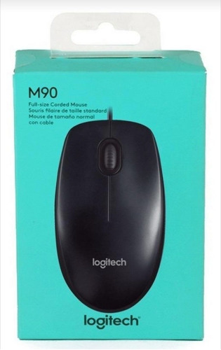 Mouse Optico Logitech M90 Usb Alta Precisión Alambrico