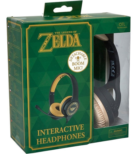 Headset Alámbrico Legend Of Zelda Otl