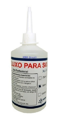 Fluxo De Solda Líquido - No Clean - 500ml Implastec