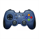 Logitech F310, Gamepad Usb Programable Para Pc / Android Tv Color Azul/negro