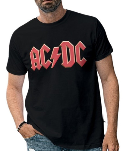 Camiseta Acdc Bandas De Rock Ac Dc Camisas Rock And Roll