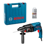 Martillo Perforador Bosch Gbh 2-24 D 220v 5 Brocas Y Maletín Color Azul Marino