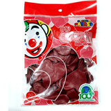 Globos San Valentin Corazon Rojo Payaso #10 50 Pz Cumpleaños