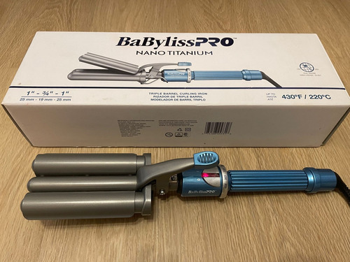 Buclera Babyliss Triple Barril 19-25 Mm