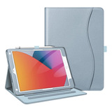 Funda Fintie, Azul Hielo, Compatible iPad De 9ª/8ª/7ª Gen