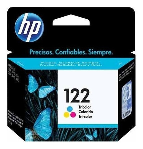 Cartucho Hp 122 Ch562hl Tinta Color Original Impresora 3050