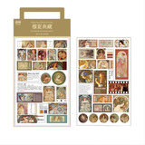 Set De Stickers Papel Washi Vintage Woman Scrapbook Collages