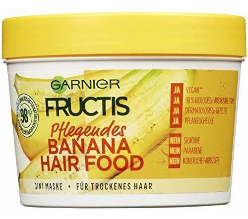 Mascarilla De Tratamiento Garnier Fructis Alimento Nutri