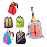 Mochila Deportiva Diseño Niño Junior Raqueta Tenis Pádel