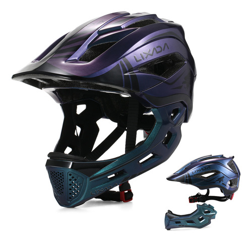 Fwefww Casco Integral Para Niños, Casco De Bicicleta De