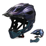 Fwefww Casco Integral Para Niños, Casco De Bicicleta De