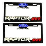  Portaplacas Premium Ford Raptor Juego 2 Piezas