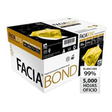 Papel Facia Bond Carta P/5k - Facia Bond Carta /v Color Blanco