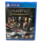 Jogo Ps4 Injustice Gods Among Us Ultimate Edition Dc Comics