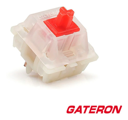 Switch Gateron Milky Red X 10 Uds. (pack)