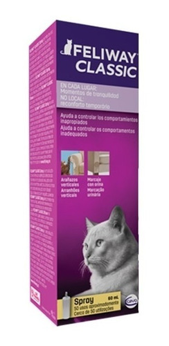 Feliway Classic Spray | Control Comportamiento Gato X 60 Ml