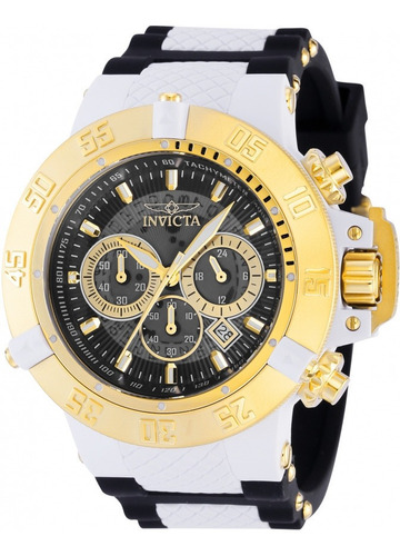 Invicta Subaqua 3 39001 Original Chronometro Branco 18k Orig
