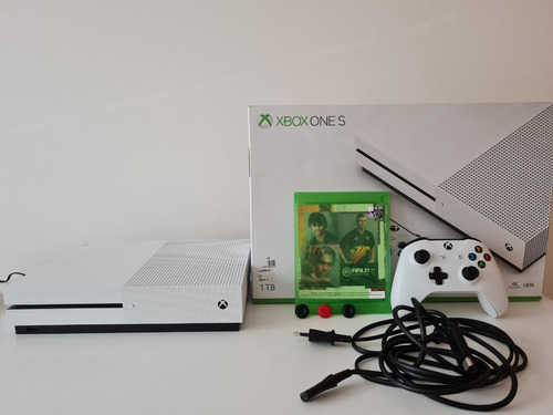 Microsoft Xbox One S 1tb Blanco. Incluye Fifa 21 En Disco.